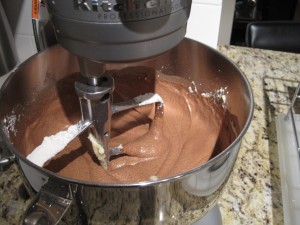 Cake batter from scratch