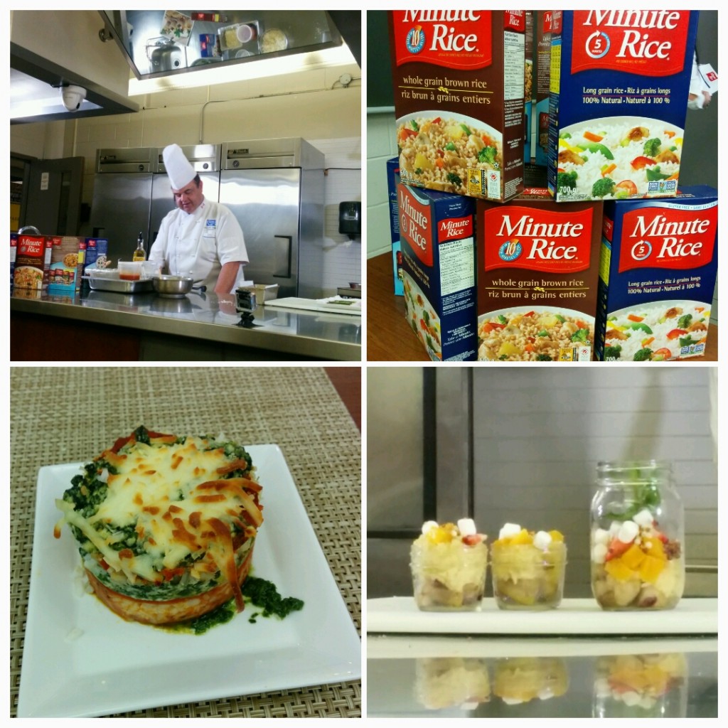Minute Rice Event collage